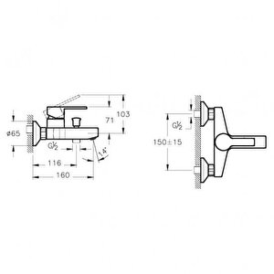 Artema Fold S Banyo Bataryası A42535
