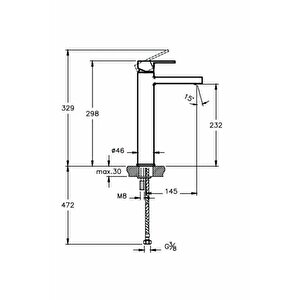 Fold S Lavabo Bataryası Krom  A42677 Beyaz