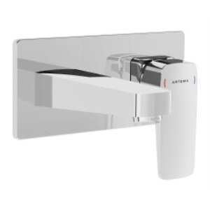 Artema Root Square Ankastre Lavabo Bataryası Krom A42738