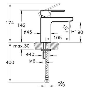 Artema Fold S Lavabo Bataryası A42532