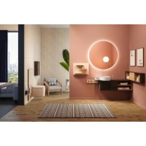 Vitra Origin Lavabo Bataryası Kısa Fırçalı Nikel A4255534