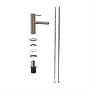 Vitra Origin Lavabo Bataryası Kısa Fırçalı Nikel A4255534
