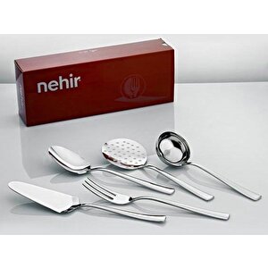 Nehir Dalyan 5 Parça Kepçe Servis Takımı