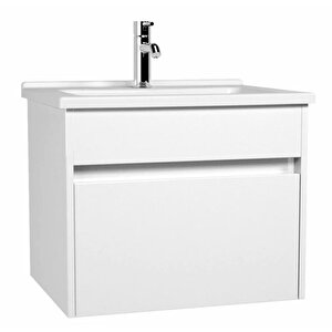 Vitra S30 Lavabo Dolabı 60 Cm Parlak Beyaz 63324 Beyaz