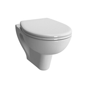Vitra S10 Rim-ex Kanalsız Asma Klozet 52 Cm Beyaz 7741l003-0850 Beyaz