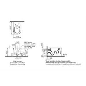 Vitra Nest Rim-ex Asma Klozet 58 Cm 5176b003-0559