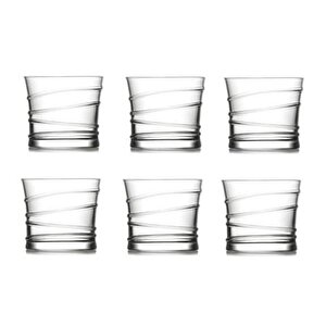 Lav Ring Kahve Yanı Su Bardak - Su Bardağı 6 Lı 65cc Shot Bardağı