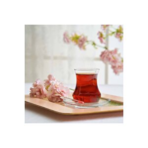 Lav Eda Çay Seti Çay Takımı - Çay Bardağı Takımı Tabağı 12 Prç.