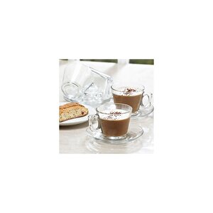 Paşabahçe Vela Cam Çay Fincanı Takımı - Çay Fincanı Seti 12 Parça 97302