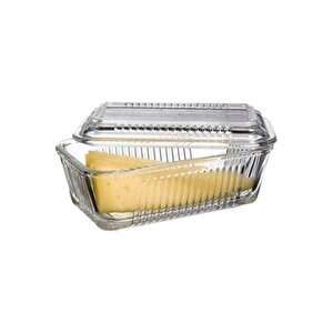 Paşabahçe Frigo Kapaklı Kahvaltılık - Tereyağlık Peynirlik 3 Lü Set