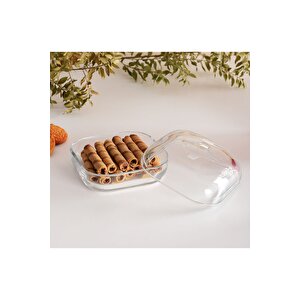 Paşabahçe Kapaklı Kahvaltılık - Çok Amaçlı Cam Saklama Kabı 96887
