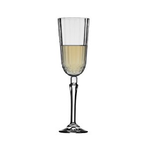 Paşabahçe Diony 440210 Ayaklı Flüt Kadeh - 6 Lı Şampanya Kadehi
