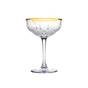 Timeless Gold Ayaklı Kadeh Bardak- Sunum Bardağı 4 Lü 440236gld