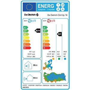 Clim’up 18.000 Btu A++ İnverter Klima