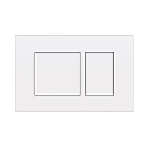 Gömme Rezervuar Kumanda Paneli Basma Butonu-beyaz P670130
