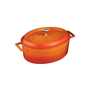 Lava Chef 8 Parça Döküm Turuncu Pi̇şi̇rme Seti̇