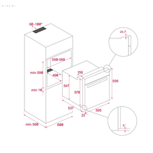 Teka Hlb 8400 St Ankastre Fırın 111000006