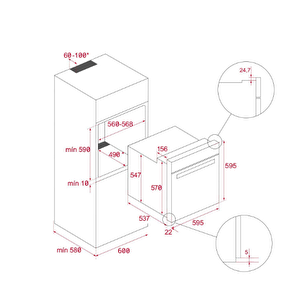 Teka Aırfry Hsb 646 Ss Ankastre Fırın 111010024