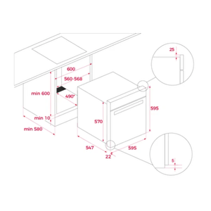 Teka Steamchef Hlb 8550 Sc Ankastre Fırın 111200002