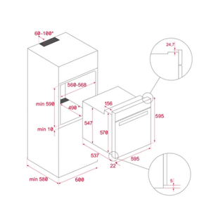 Teka Hlb 8600 Lb Ankastre Fırın 111000014