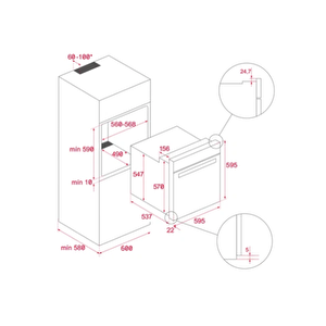 Teka Aırfry Hlb 8416 Bk Ankastre Fırın 111000045