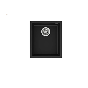 Square 34.40 Tg Black Granit Eviye 115230030