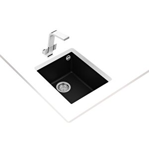 Square 34.40 Tg Black Granit Eviye 115230030