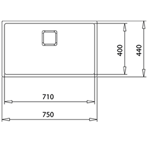 Flexlınea Rs15 2b 71.40 Çelik Eviye 115000011