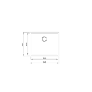 Square 50.40 Tg Avena Beige Granit Eviye 115230022