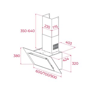 Teka Dvt 98660 Tbs Bk Davlumbaz 112930043