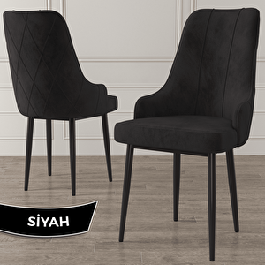 Eta Serisi 80x132 Açılabilir Mdf Beyaz Ceviz Ayak Masa Takımı 4 Siyah Sandalye Ve 1 Bench