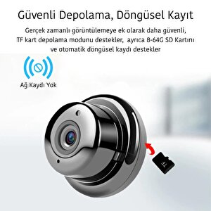 Pm-4792 V380 Gece Görüşlü Mikrofonlu 1080p Wifi Ip Kamera