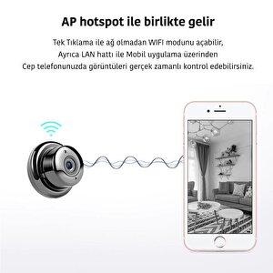 Powermaster Pm-4792 V380 Gece Görüşlü Mikrofonlu 1080p Wifi Ip Kamera