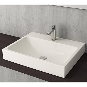 Scala 60 Cm Parlak Beyaz Tezgah Üstü Lavabo 1077-001-0126