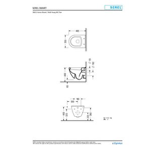 Smart 48 Cm Asma Klozet Kapak Hariç Sm12ods110h