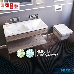 Serel 4life 53 Cm Asma Klozet - Kapak Hariç Fl10ads110h