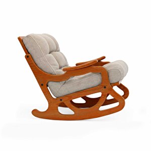 Cozy Sallanan Sandalye & Dinlenme Koltuğu & Berjer & Tv Koltuğu / Açık Bej Minder