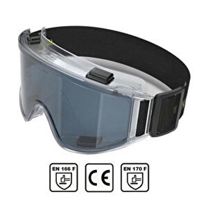 İş Güvenlik Gözlüğü Kaynak Koruyucu Gözlük S550 Füme