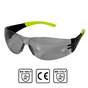 Sembol İş Güvenlik Gözlüğü Kaynak Koruyucu Gözlük S500 Füme