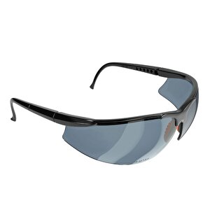 İş Güvenlik Gözlüğü Koruyucu Silikonlu Gözlük S600 Füme