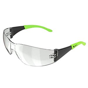 İş Güvenlik Gözlüğü Koruyucu Çapak Gözlük S500 Şeffaf (12 Adet)