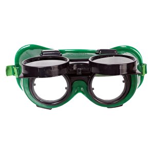 S502 İş Güvenlik Gözlüğü Çift Camlı İntegral Siyah Ventilli Kaynak Koruyucu Gözlük