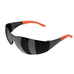 Sembol İş Güvenlik Gözlüğü Kaynak Koruyucu Gözlük S500 Siyah