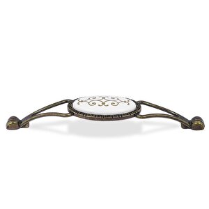 Seçil Eskitme Antik Metal (128 Mm-12.8 Cm) (4 Adet) Mobilya Mutfak Dolabı Dolap Kulpu Kulbu Kulpları