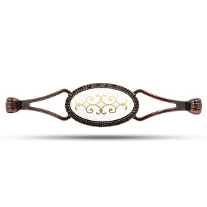 Eskitme Antik Metal (128 Mm-12.8 Cm) (4 Adet) Mobilya Mutfak Çekmece Dolap Kulpu Kulbu Kulpları