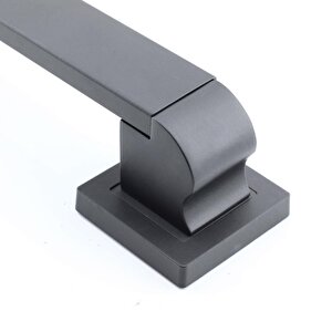 Bersel Çekme Kolu Çelik Kapı Dış Kapı Kolu Tutma Kulbu Siyah Kulp 60 Cm