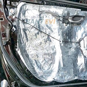 Alüminyum Folyolu Araç Oto Ses Isı Yalıtımı 20cmx5m 9mm Folyolu Kendinden Yapışkanlı Kauçuk Izolasyon Malzemesi