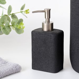 Linen Sıvı Sabunluk Siyah