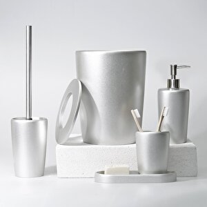 Conical Tuvalet Fırçası Gümüş