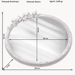 Kuş Figürlü Ayna İnci